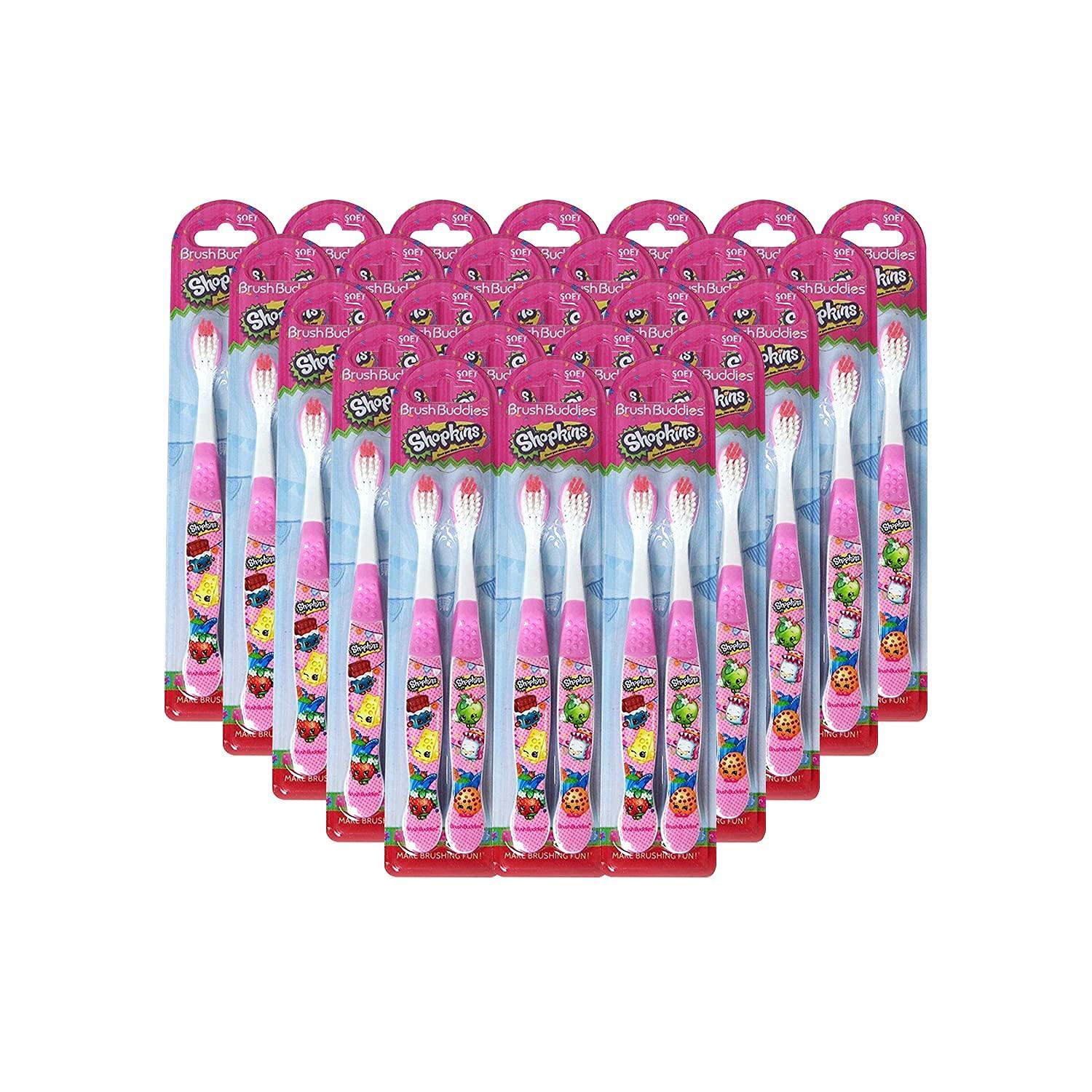 image:imageBrush Buddies 2 Piece Shopkins Toothbrush