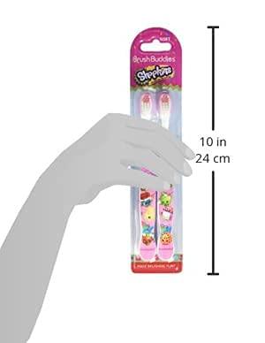 image:imageBrush Buddies 2 Piece Shopkins Toothbrush