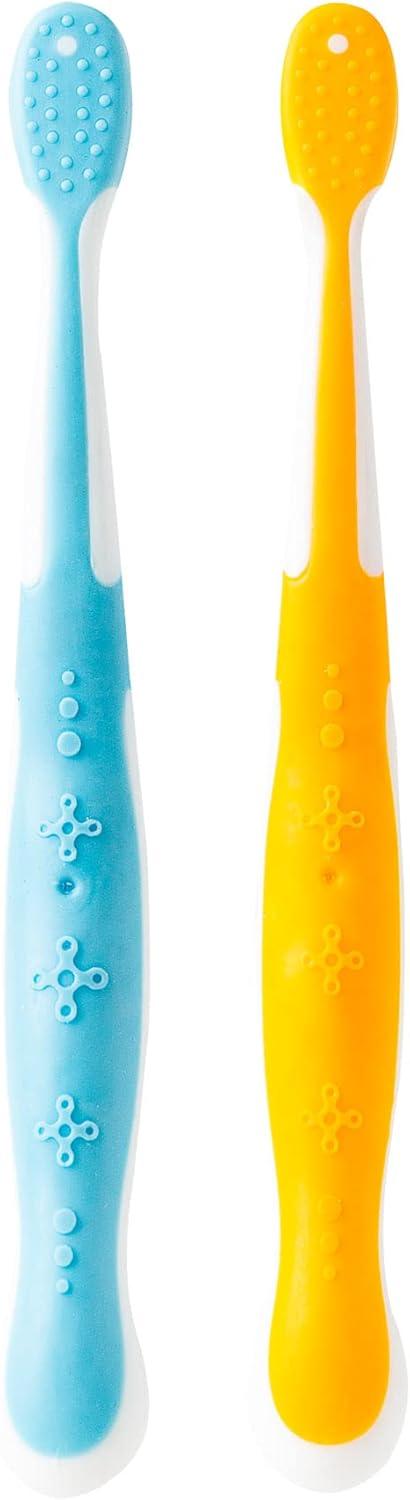 image:imageBrush Buddies Blippi Kids Toothbrushes Manual Toothbrushes for Kids Toothbrush for Toddlers 24 Years Blippi Childrens Toothbrush Soft Toothbrushes 2PK