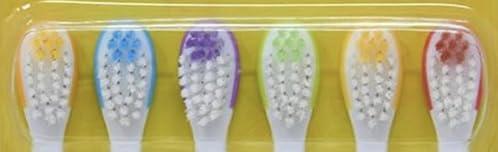 image:imageBrush Buddies Crayola Kids Toothbrushes 6PK Soft Manual Toothbrushes for Toddlers amp Children Ages 24 BPAFree Colorful Designs Gentle Bristles Fun Crayola Toothbrush Set