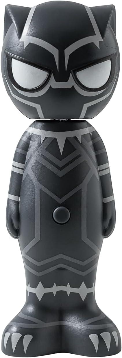 image:imageBrush Buddies Marvel Black Panther Kids Toothbrush Soft amp Rounded Bristles Poppin Fun Superhero Toothbrush