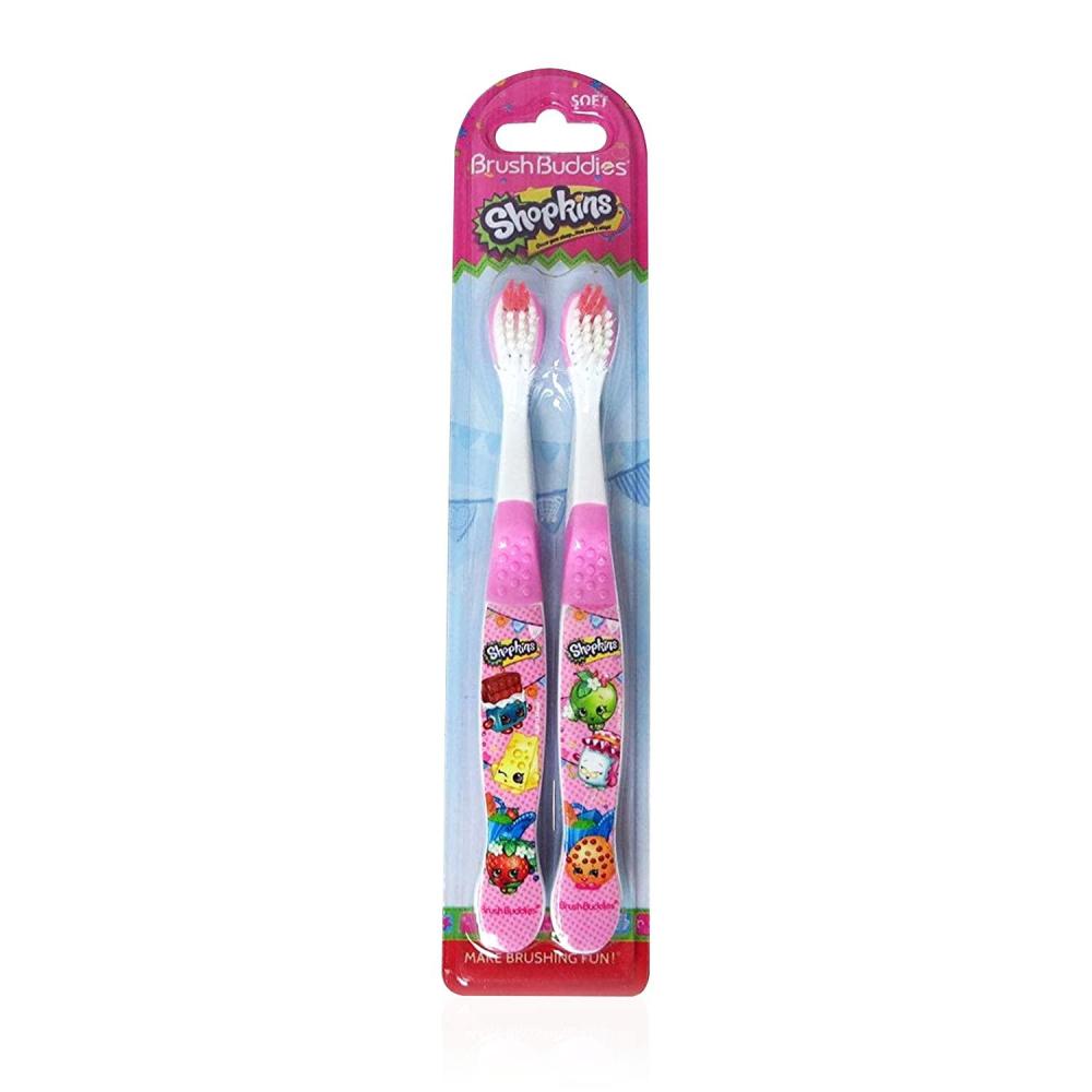 image:imageBrush Buddies 2 Piece Shopkins Toothbrush
