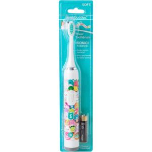 Brush Buddies Battery Powered Toothbrush Featuring Squishmallows, Oscillating 360 Degree Cleaning Power, Soft Rounded Bristles Electric Toothbrush for Adults, Battery Toothbrush(Sonic Toothbrush)